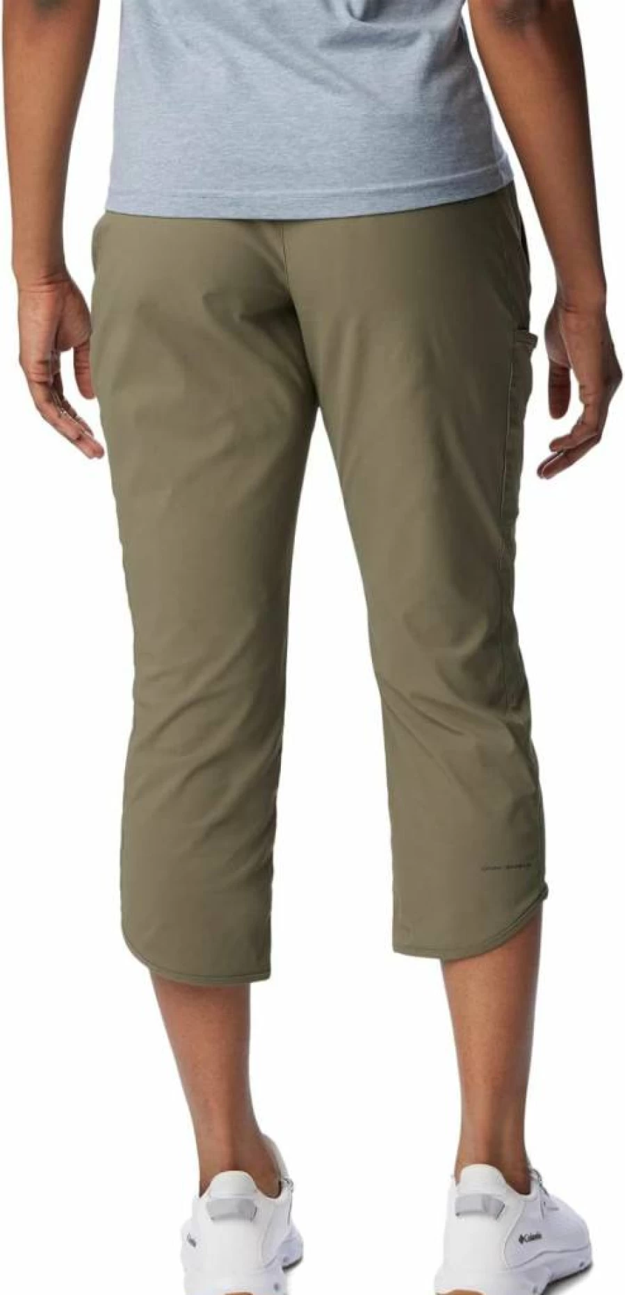 Columbia Women's Leslie Falls Capri Outdoor Hiking Pants Lightweight Quick-Dry Travel