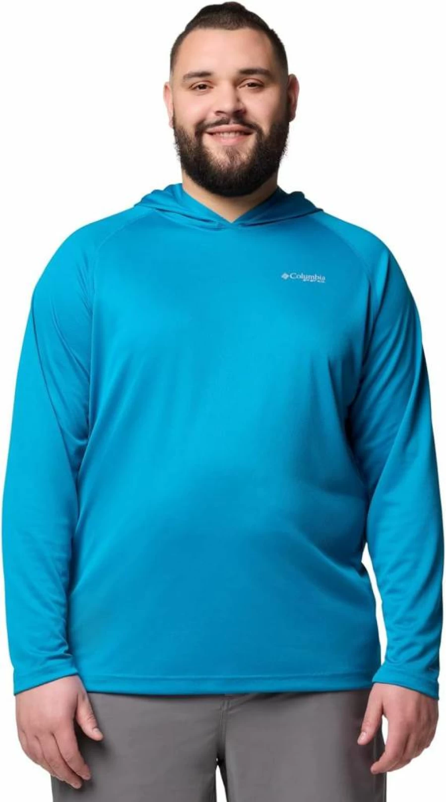 Columbia Men's PFG Solar Stream Hoodie - UPF Sun Protection Fishing Hoodie, Lightweight & Breathable Outdoor Pullover