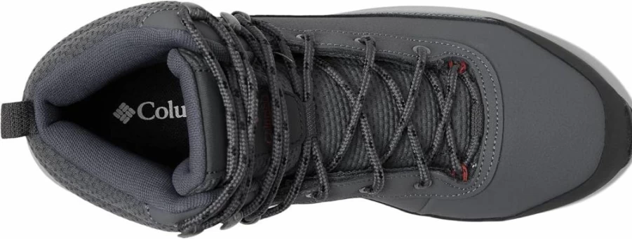 Columbia Men's Trailstorm Peak Mid Waterproof Hiking Boots - Lightweight Trail Shoes for Outdoor Trekking & Mountain Climbing
