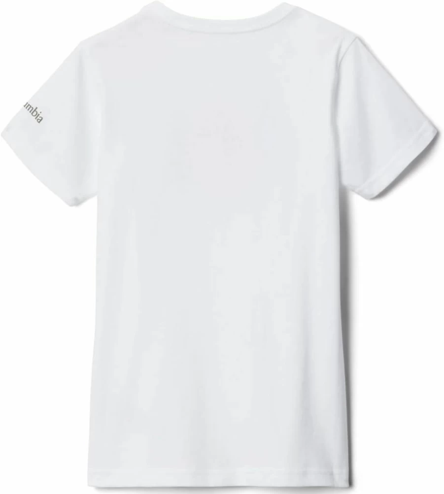 Columbia Girls' Mission Lake Short Sleeve Graphic Tee - Casual Kids' T-Shirt with Fun Print