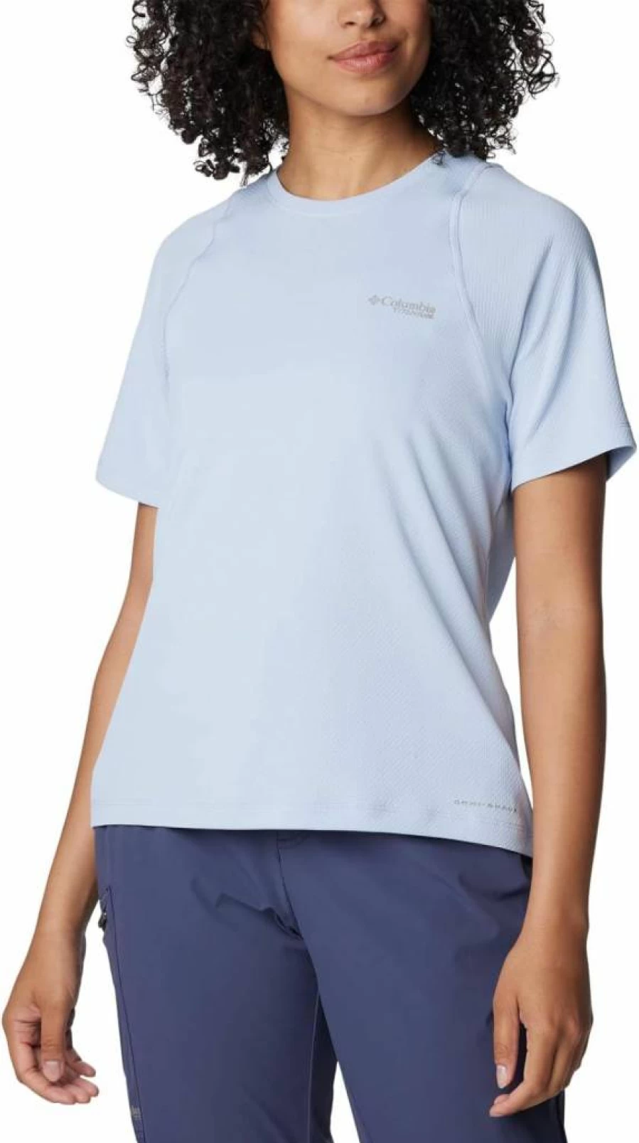 Columbia Women's Summit Valley Short Sleeve Crew Neck T-Shirt - Lightweight Hiking & Outdoor Top