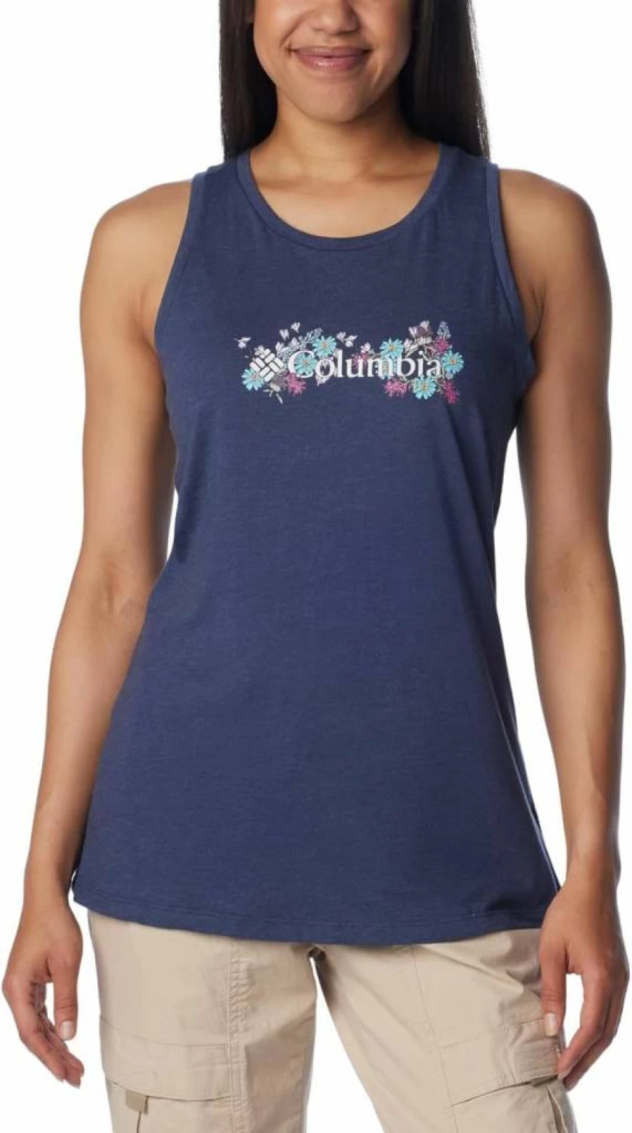 Columbia Women's Bluff Mesa Tank Top - Lightweight & Breathable Hiking Shirt