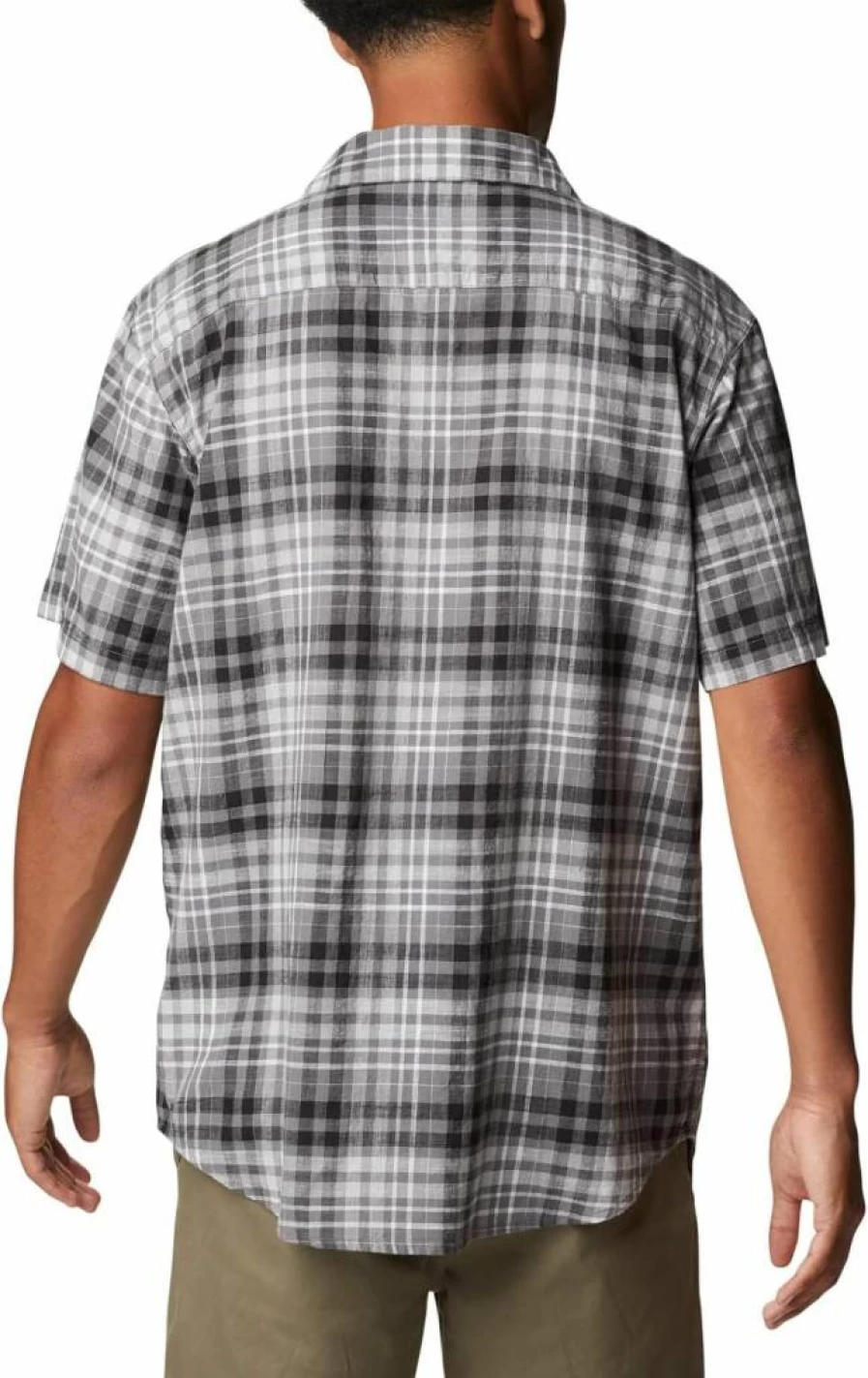 Columbia Men's Yarn-Dye Short Sleeve Casual Shirt - Breathable Summer Top