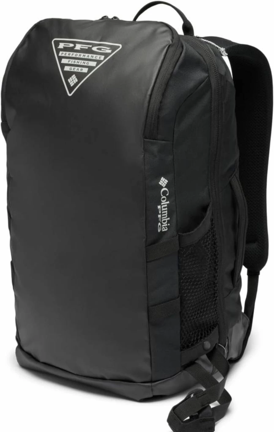 Columbia PFG Wild Cast Unisex Backpack - Water-Resistant Hiking Daypack, Smokey Sage/Cypress Green Outdoor Backpack for Fishing & Camping