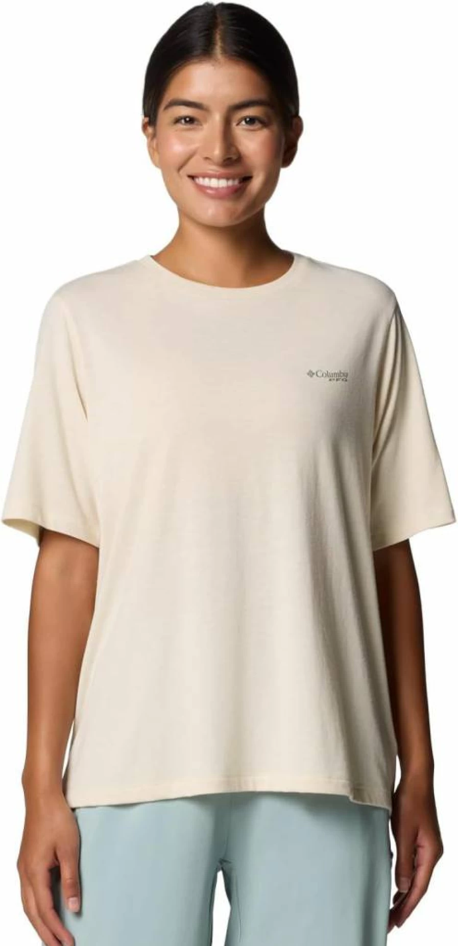 Columbia Women's PFG Uncharted Graphic T-Shirt - Quick-Dry Fishing & Outdoor Tee
