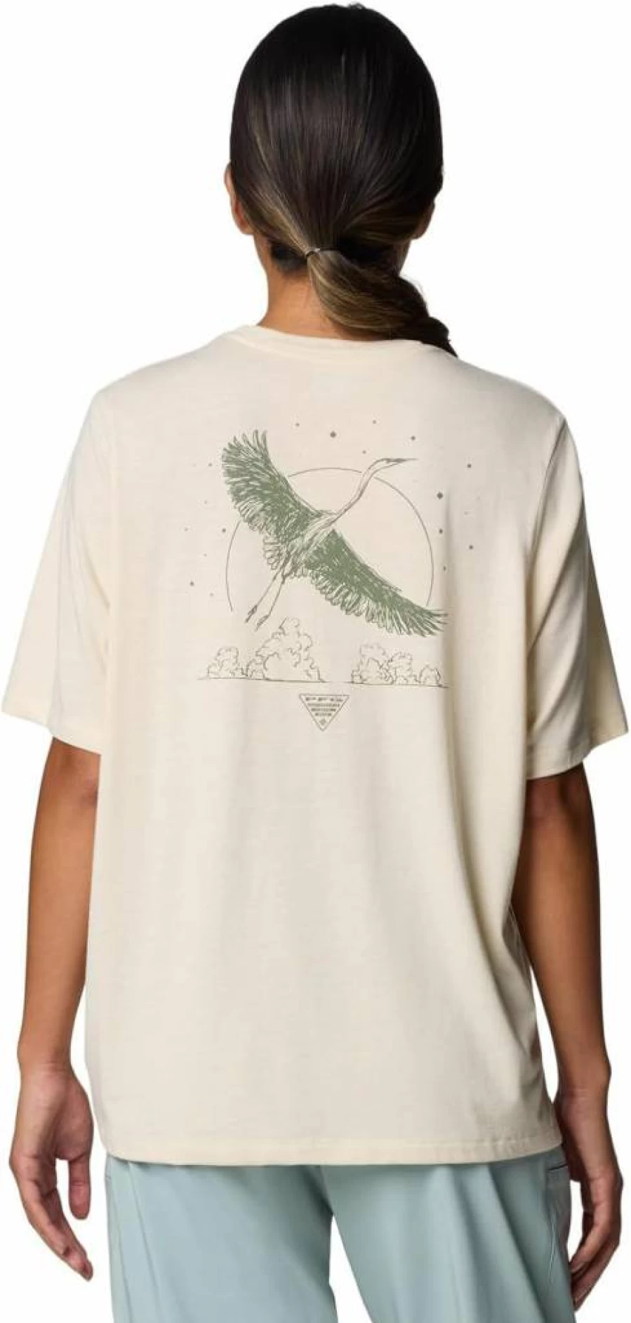 Columbia Women's PFG Uncharted Graphic T-Shirt - Quick-Dry Fishing & Outdoor Tee