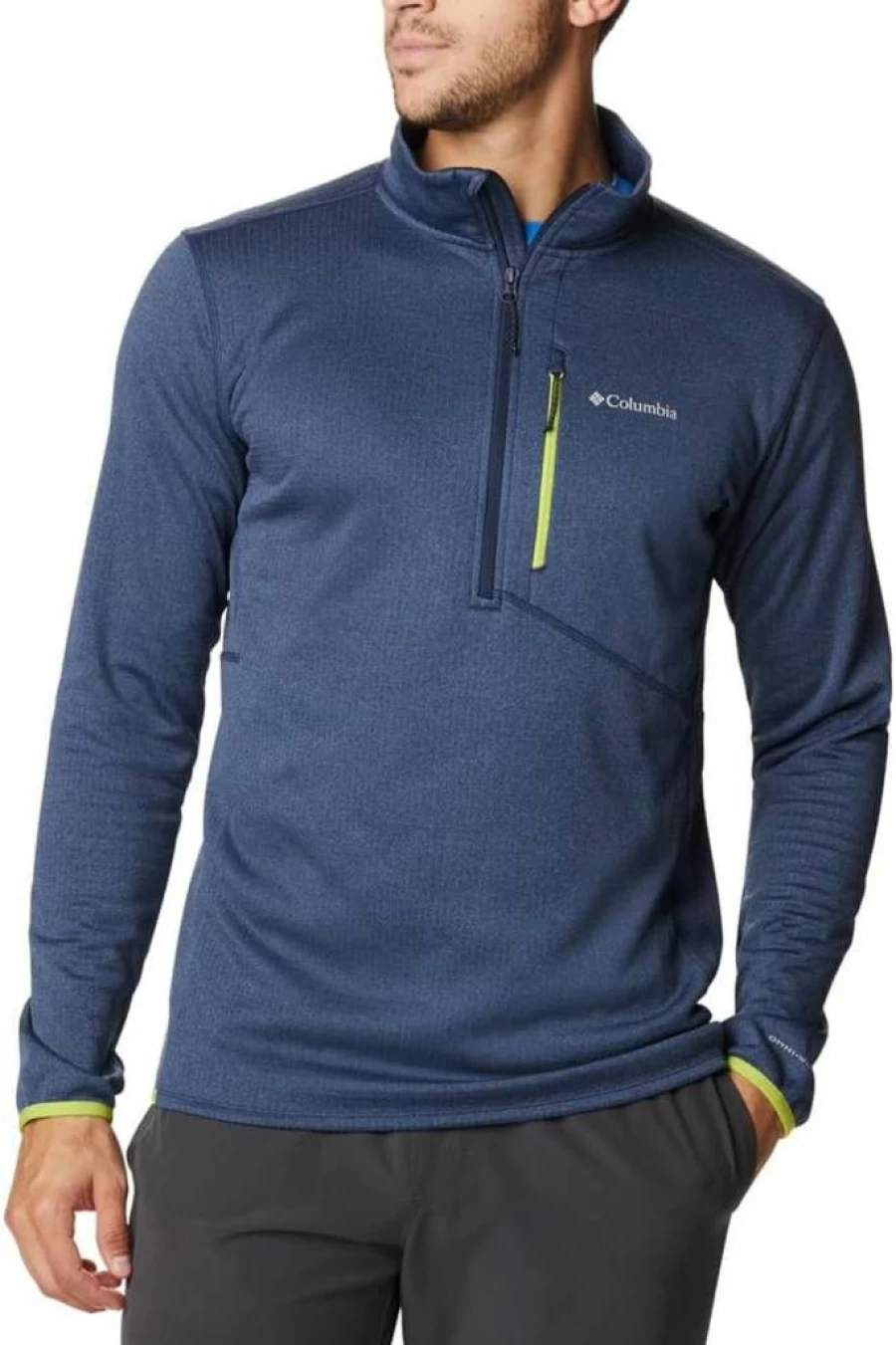 Columbia Men's Parkview Half-Zip Fleece Pullover - Lightweight & Breathable Outdoor Jacket