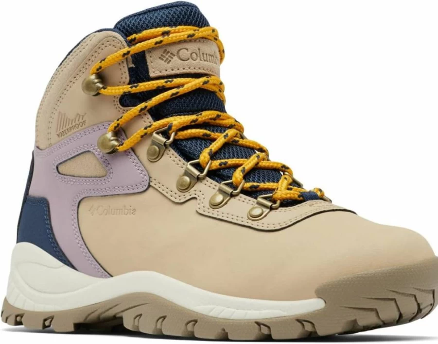 Columbia Women's Newton Ridge Plus Waterproof Hiking Boots - Lightweight Trekking Shoes for Outdoor Trails