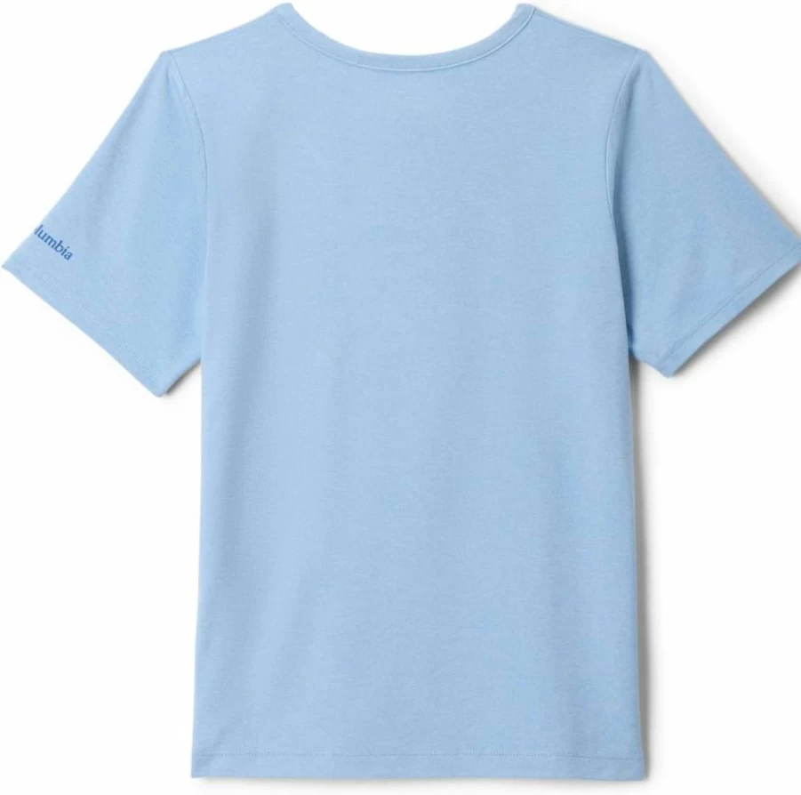 Columbia Boys' Tech Trail Short Sleeve Graphic T-Shirt - Quick-Dry & Lightweight Hiking Shirt for Kids