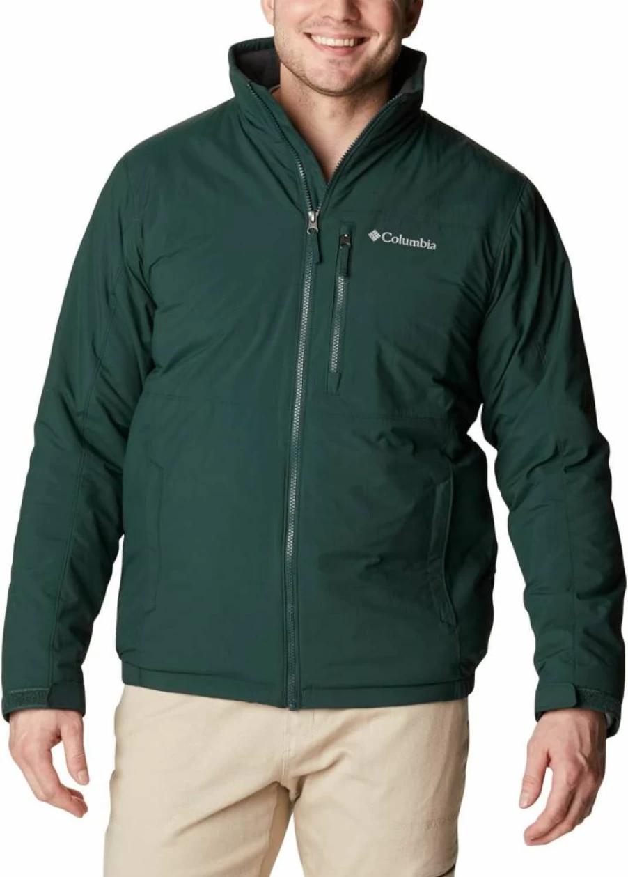 Columbia Men's Northern Utilizer Water-Resistant Winter Jacket for Outdoor Activities