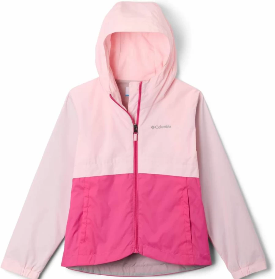 Columbia Girls' Rain-Zilla II Waterproof Rain Jacket - Lightweight & Breathable Outdoor Jacket for Kids