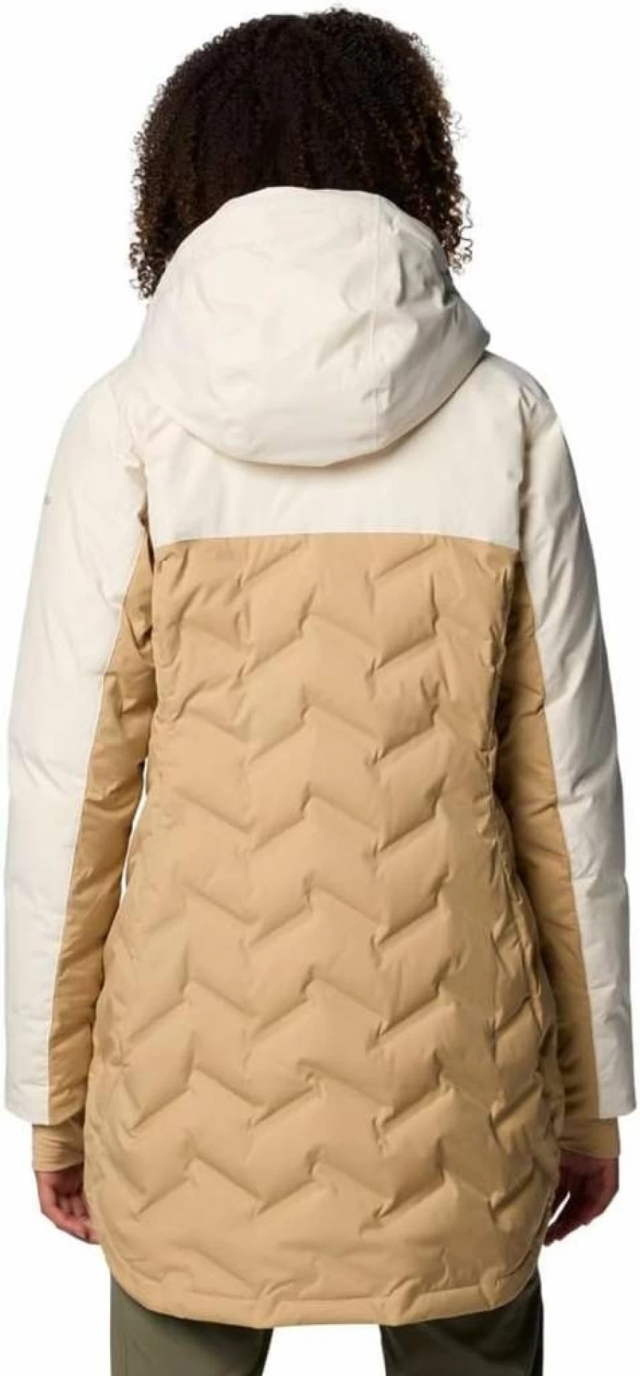 Columbia Women's Mountain Croo III Mid-Length Down Jacket - Lightweight Winter Coat for Hiking & Outdoor Activities