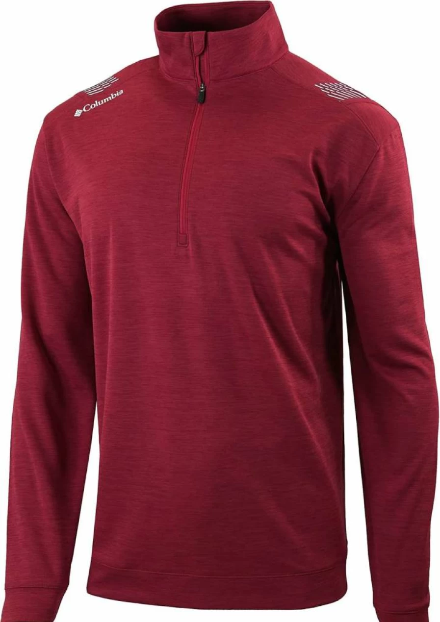Columbia Men's Omni-Wick Oakland Downs Golf 1/4 Zip Pullover - Moisture-Wicking & Breathable