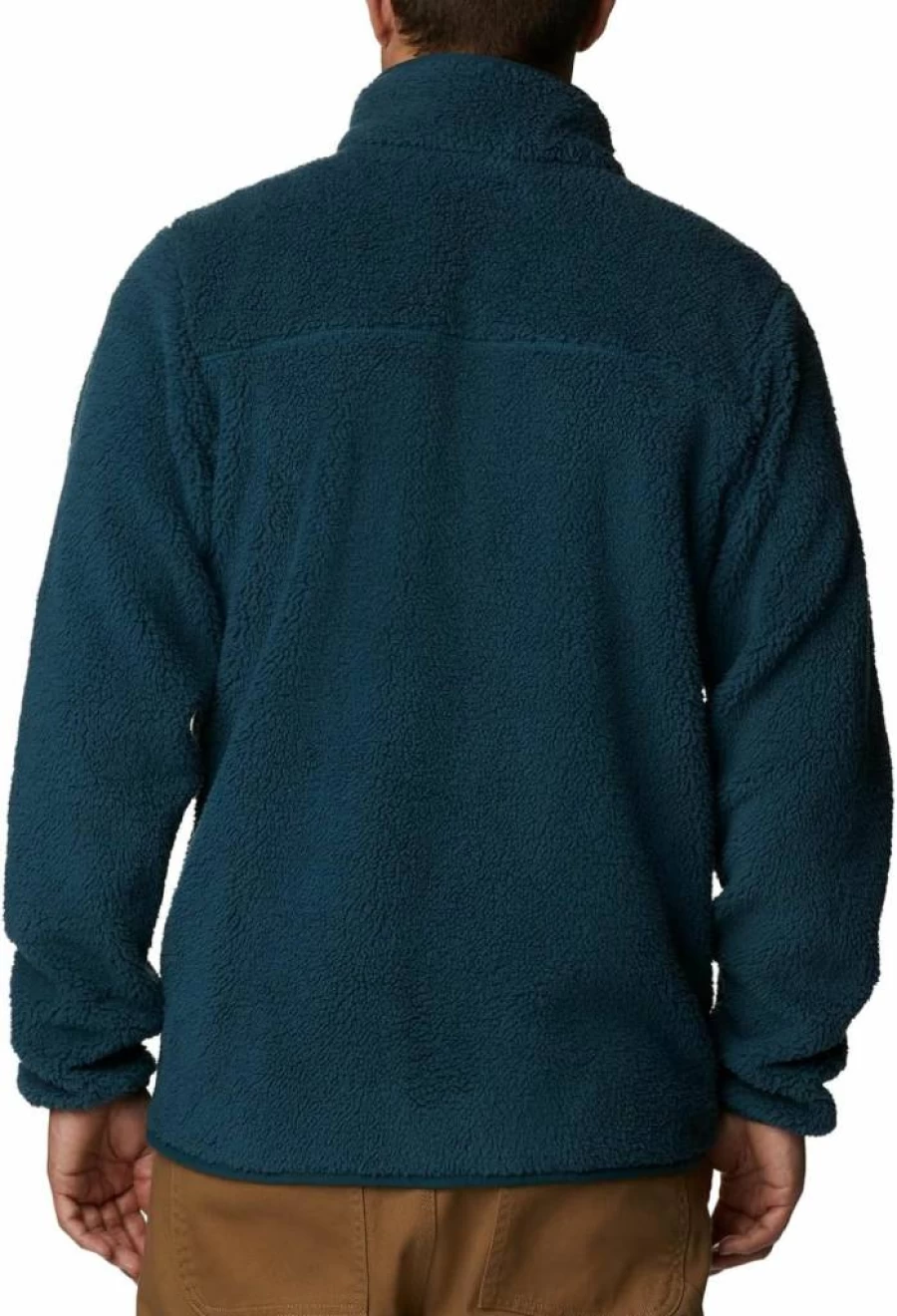 Columbia Men's Rugged Ridge III Sherpa Lined Fleece Jacket - Full Zip Winter Outdoor Jacket for Hiking & Camping