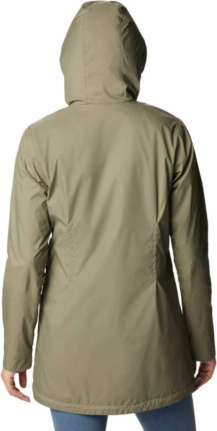 Columbia Women's Switchback Lined Water-Resistant Long Jacket for Outdoor Activities