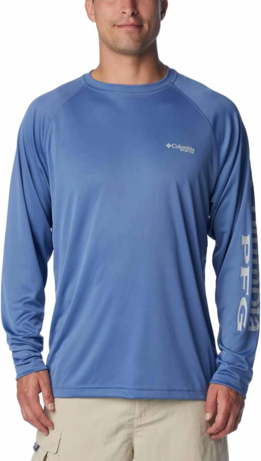 Columbia Men's PFG Terminal Tackle Long Sleeve Fishing Shirt - UPF Sun Protection, Quick-Dry Performance Top for Outdoor Water Sports