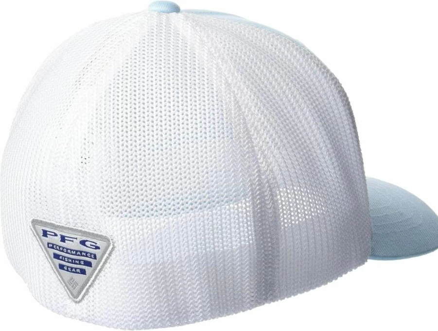 Columbia Kids' PFG Junior Mesh Sun Hat - UPF Protection, Adjustable Unisex Baseball Cap for Outdoor Activities