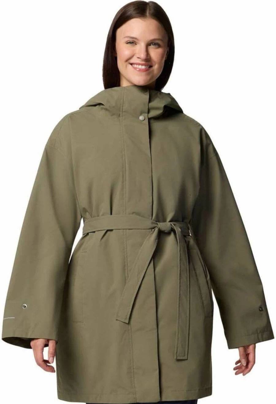 Columbia Women's Here And There III Water-Resistant Trench Coat - Lightweight Outdoor Jacket for Hiking & Travel