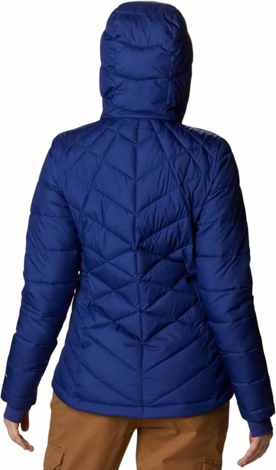 Columbia Women's Heavenly Hooded Jacket - Lightweight Water-Resistant Winter Coat with Adjustable Hood