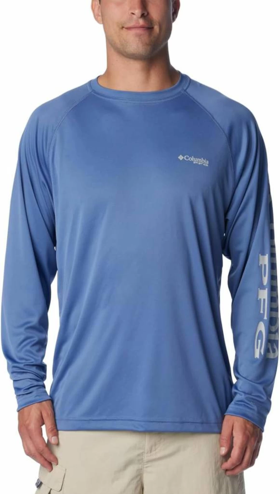 Columbia Men's PFG Terminal Tackle Long Sleeve Fishing Shirt - UPF Sun Protection, Quick-Dry Performance Top