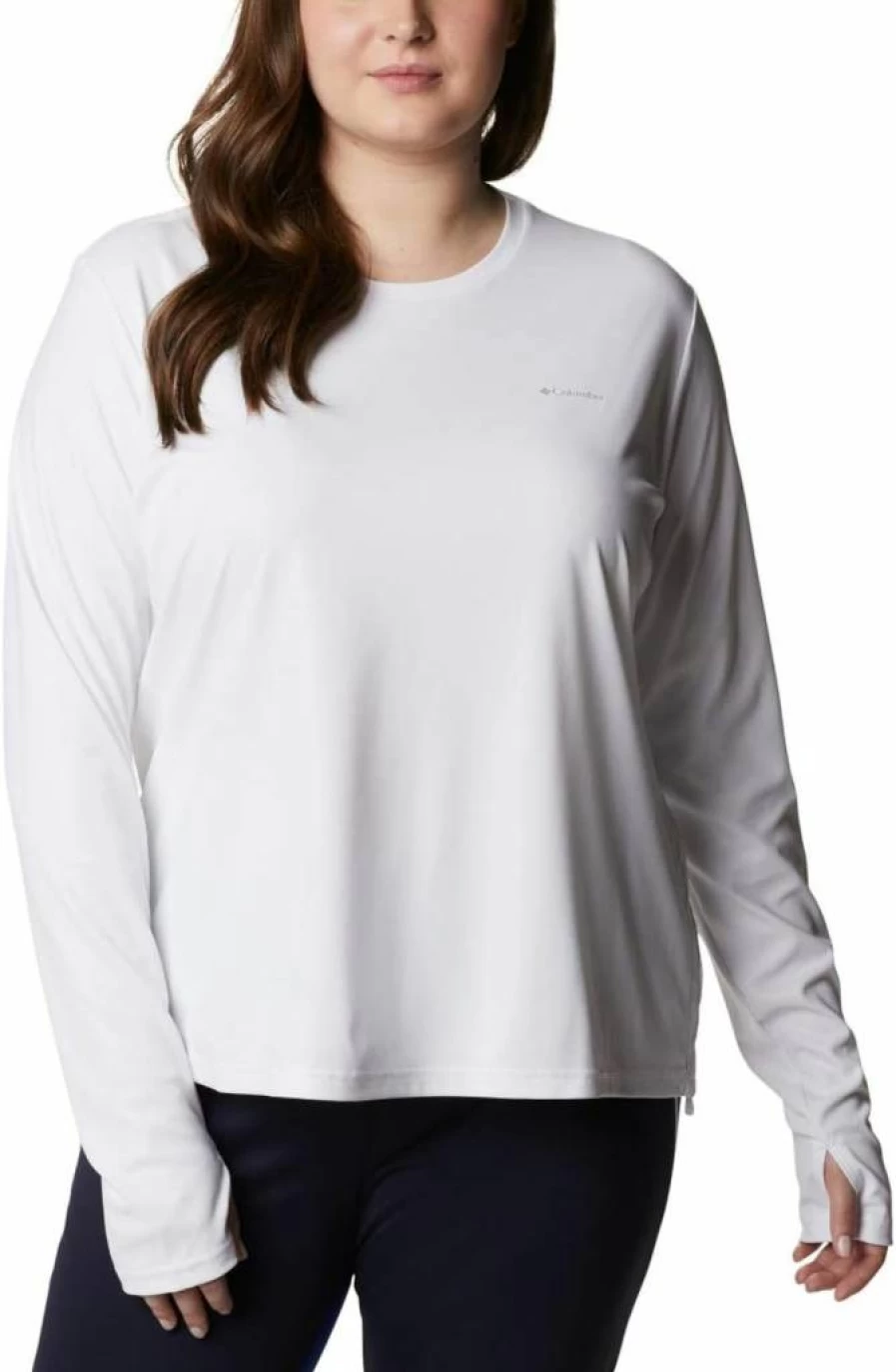 Columbia Women's Sun Deflector Long Sleeve Shirt - UPF Sun Protection & SummerDry Moisture-Wicking