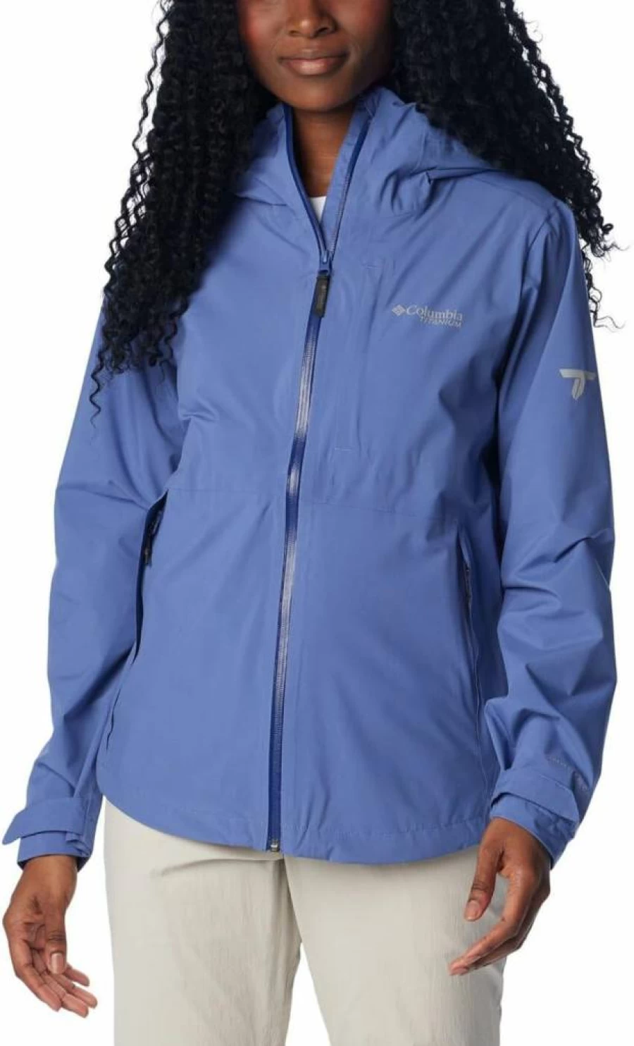 Columbia Men's Omni-Tech AmpliDry II Waterproof Shell Jacket - Lightweight Raincoat for Outdoor Activities