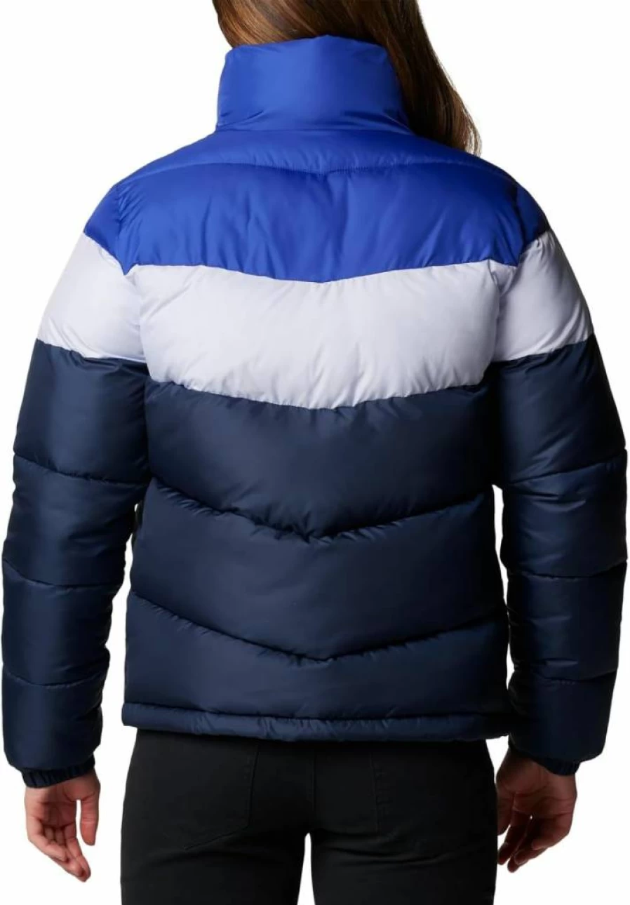 Columbia Women's Puffect II Colorblock Puffer Jacket - Lightweight Winter Coat for Outdoor Activities
