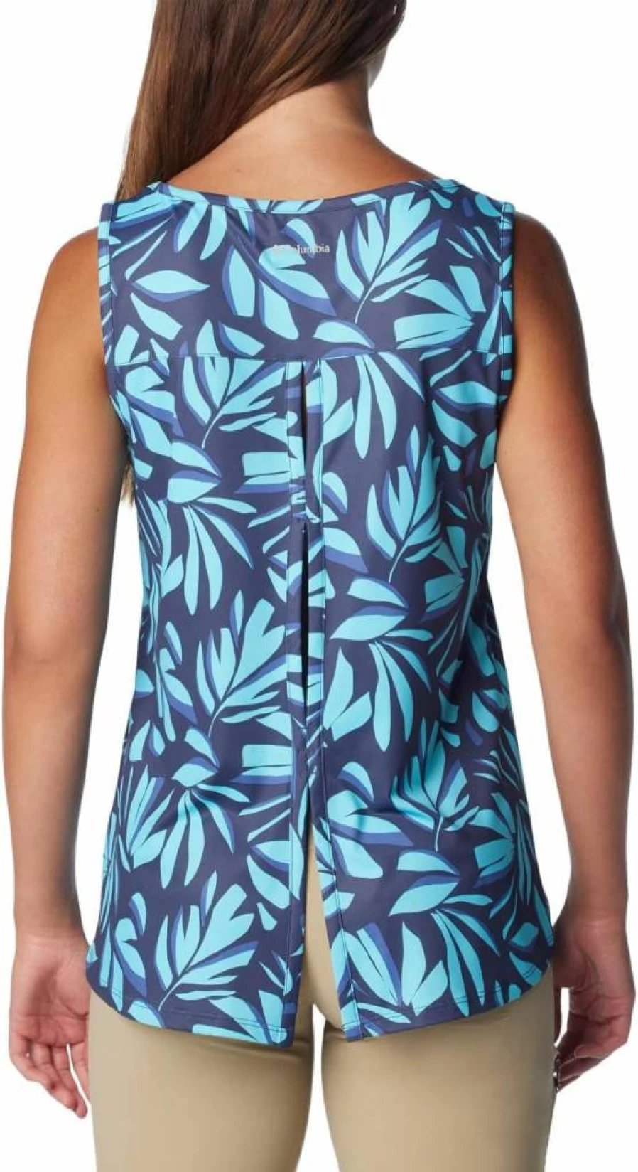 Columbia Women's Chill River Tank Top - Moisture-Wicking, UPF Sun Protection, Lightweight Quick-Dry Activewear