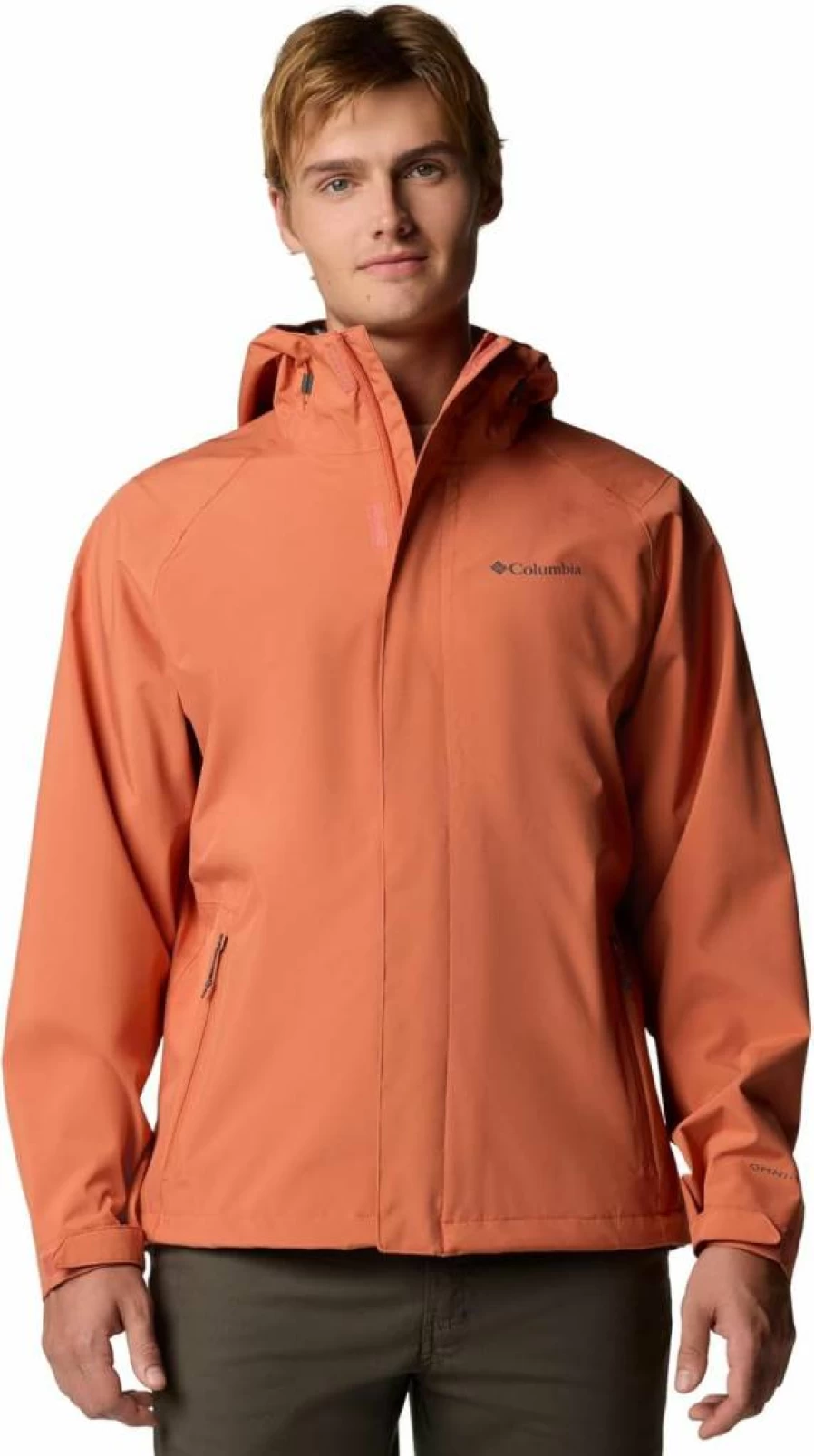 Columbia Men's Earth Explorer II Waterproof Hiking Shell Jacket - Lightweight Outdoor Raincoat for Men