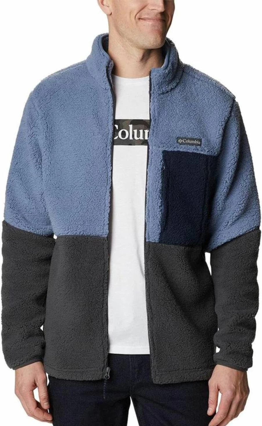Columbia Men's Mountainside Heavyweight Fleece Jacket - Warm Winter Outdoor Pullover