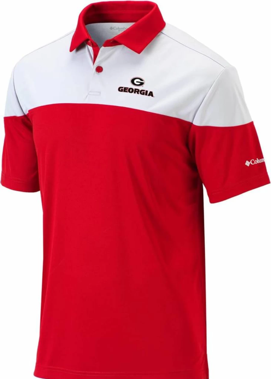 Columbia Men's Univ of Georgia Golf Polo - Best Ball Performance Shirt