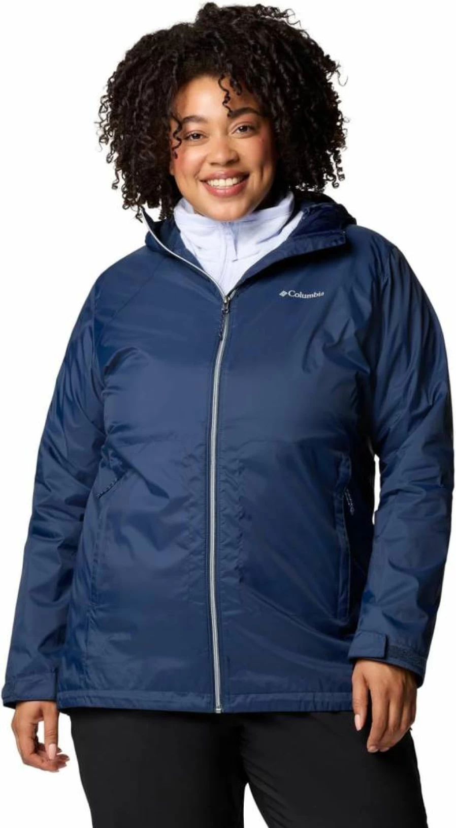 Columbia Women's Switchback II Water-Resistant Lined Long Jacket for Outdoor Activities