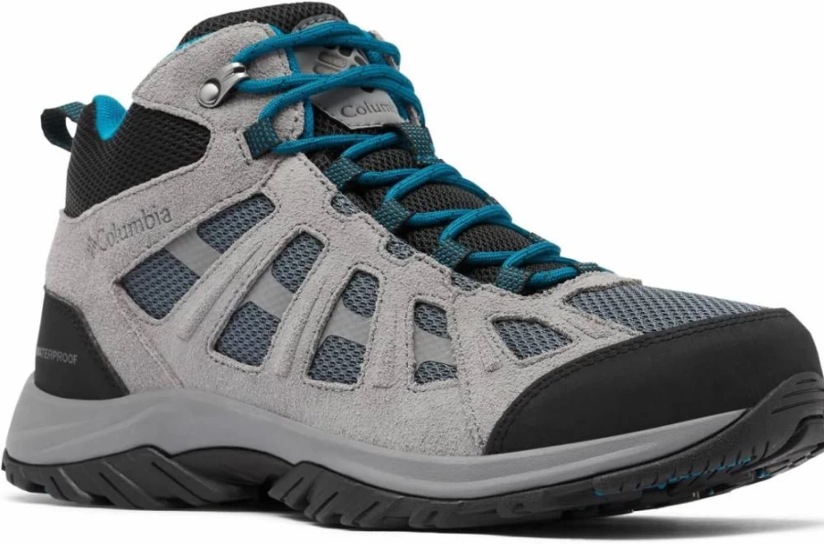 Columbia Men's Redmond III Mid Waterproof Hiking Boots - Outdoor Trekking Shoes for Men