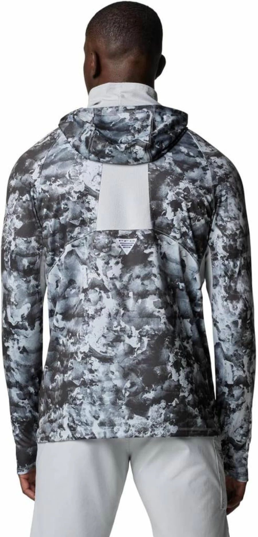 Columbia Men's Super Terminal Tackle Vent Hoodie - Lightweight Water-Resistant Hiking Jacket with Breathable Mesh Lining