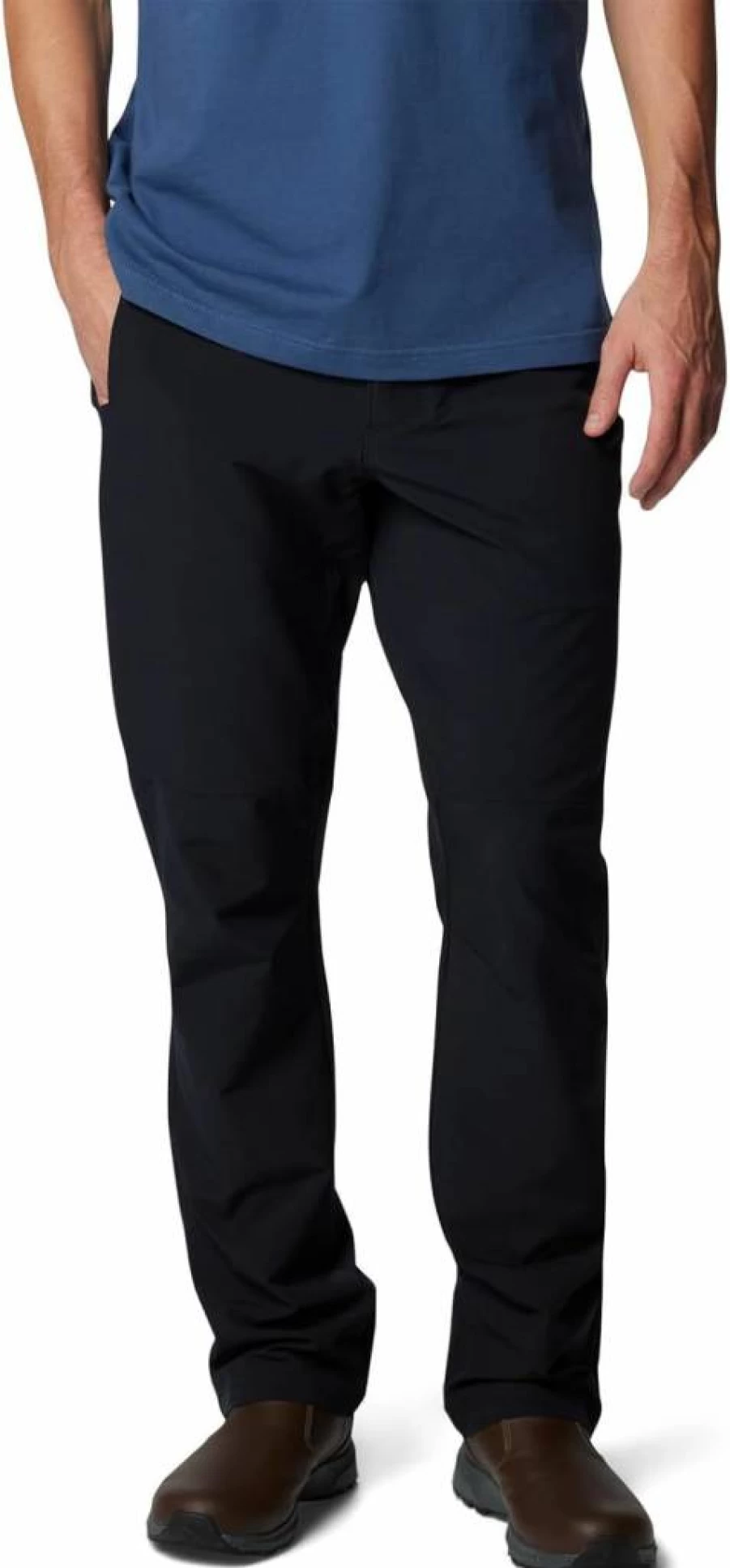 Columbia Men's Landroamer Hiking Pants - Water-Resistant, Lightweight Outdoor Adventure Trousers, Black, Size 28