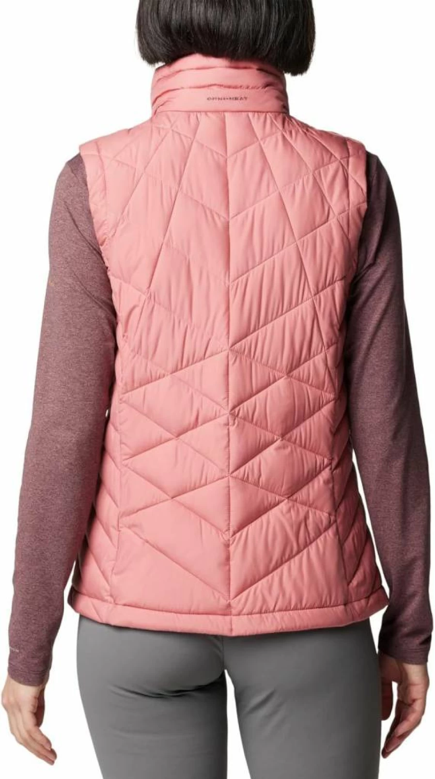 Columbia Women's Heavenly II Hooded Vest - Lightweight Water-Resistant Outdoor Puffer Jacket