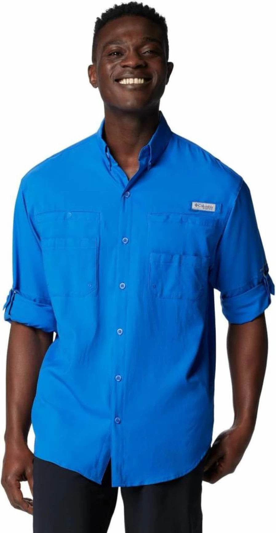 Columbia Men's PFG Tamiami II Long Sleeve Fishing Shirt - UPF Sun Protection, Quick-Dry Performance Top for Outdoor Activities