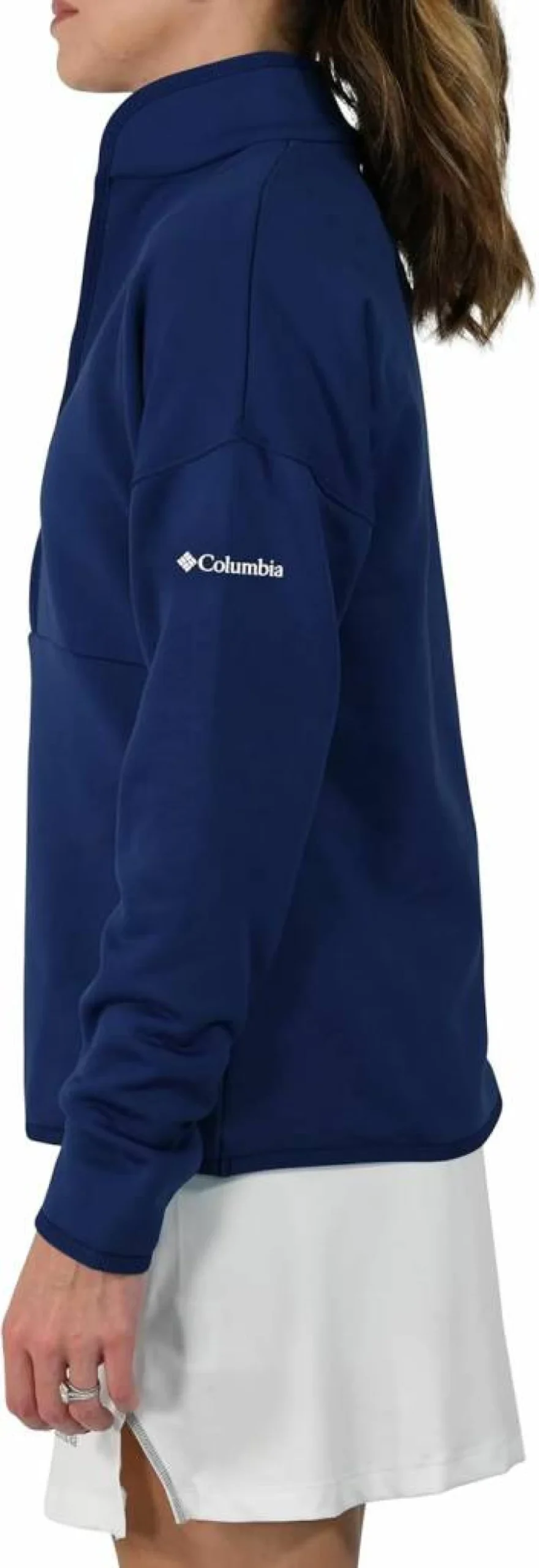 Columbia Women's Omni-Wick Go For It Golf Pullover - Moisture-Wicking Performance Top