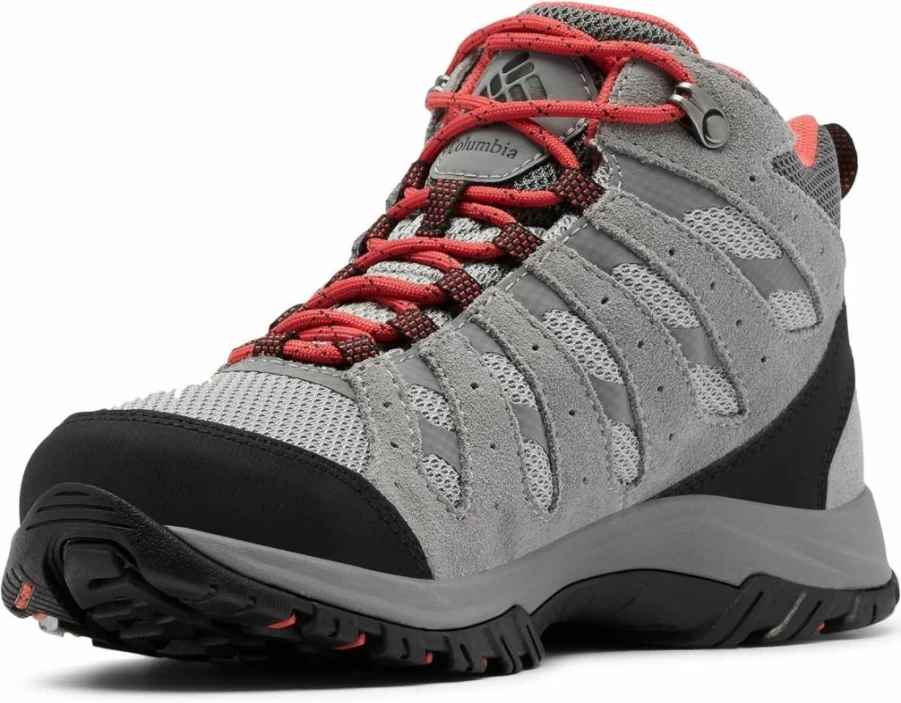 Columbia Women's Redmond III Mid Waterproof Hiking Boots - Lightweight Trail Shoes for Outdoor Adventures