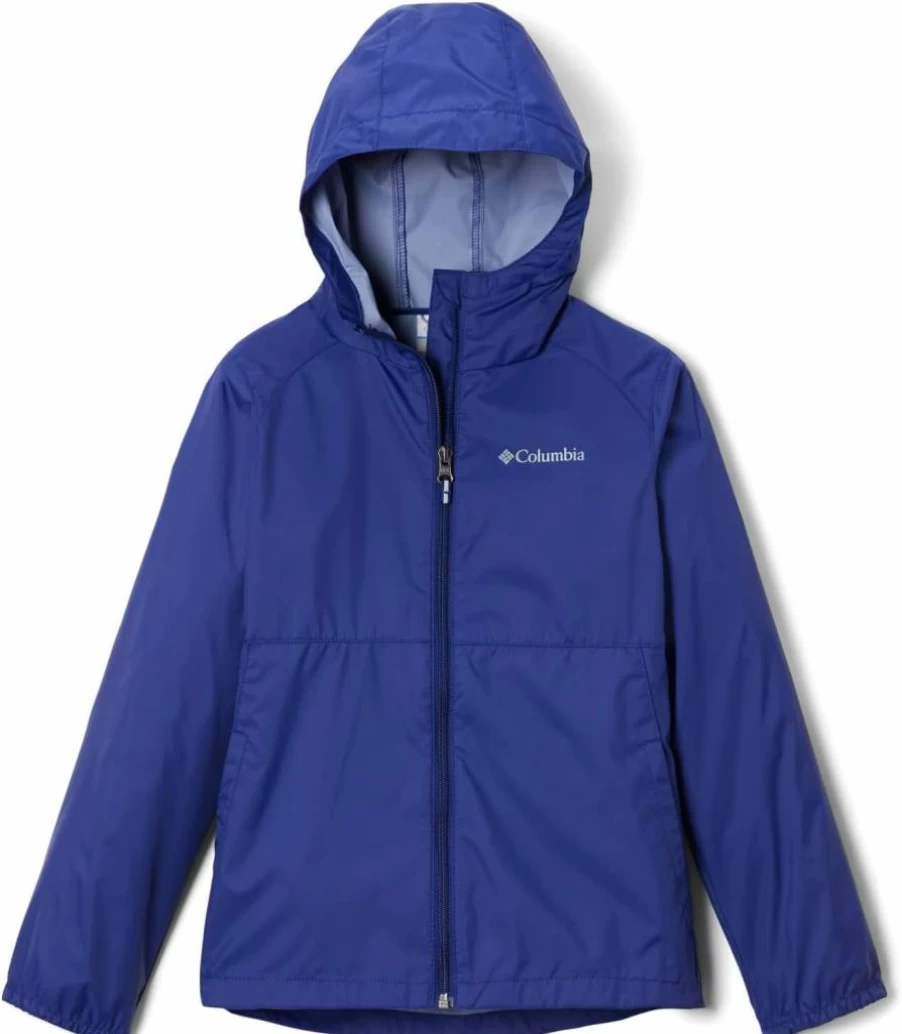 Columbia Girls' Switchback II Water-Resistant Jacket - Lightweight Outdoor Windbreaker for Hiking & Camping