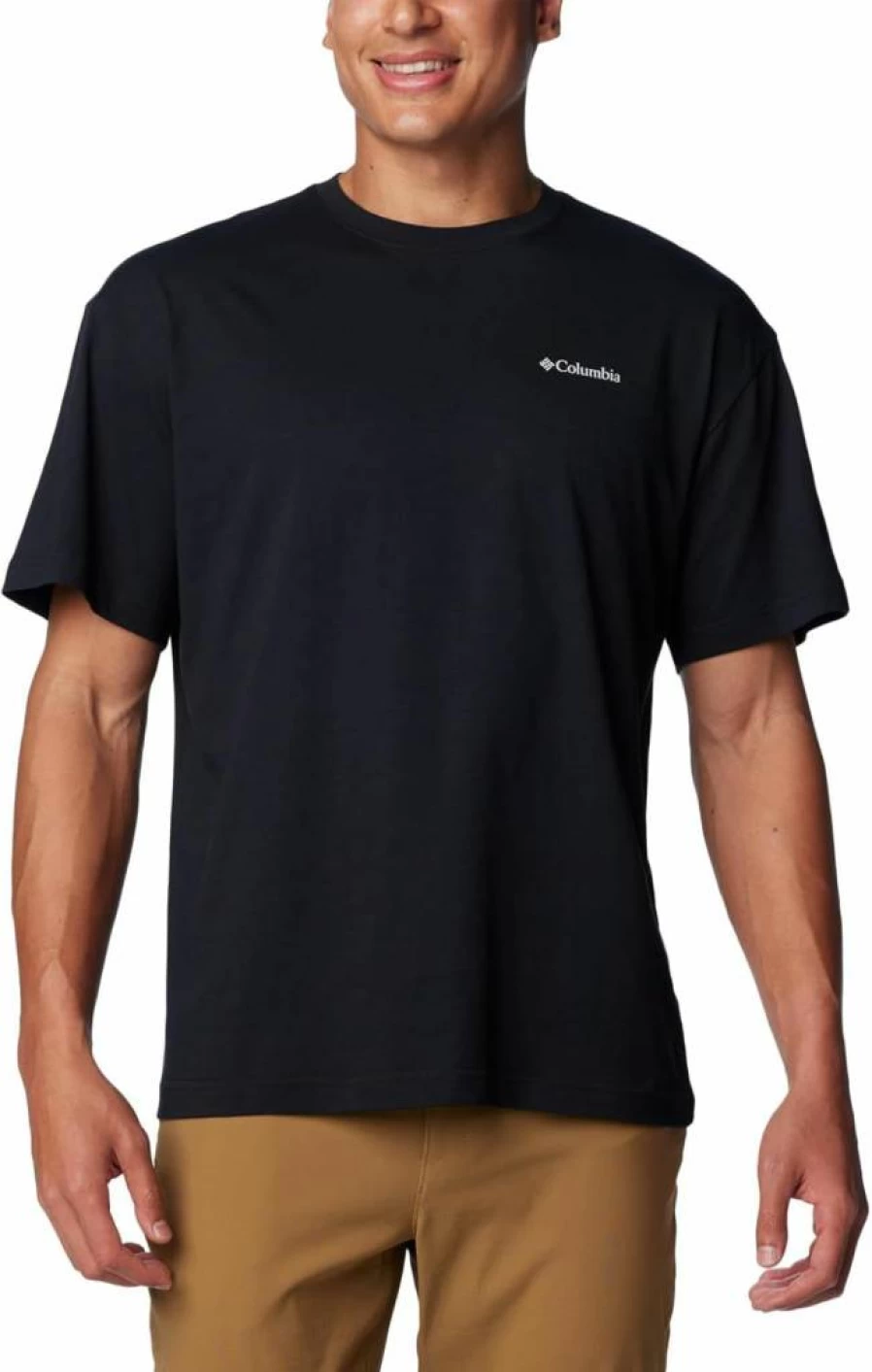 Columbia Men's Black Butte Graphic T-Shirt - Casual Short Sleeve Tee for Men