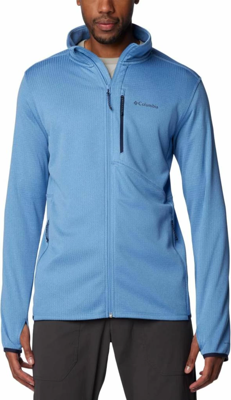 Columbia Men's Park View Full Zip Fleece Jacket - Lightweight & Comfortable Outdoor Pullover