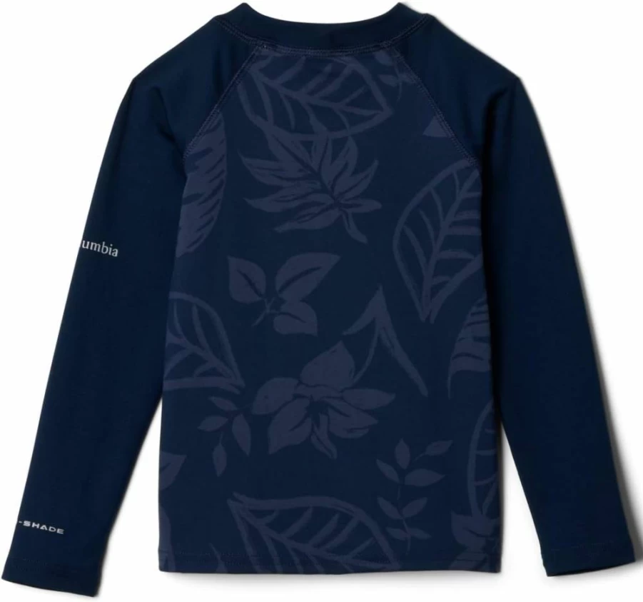 Columbia Kids' Sandy Shores UPF Sun Protection Long Sleeve Shirt - Unisex Youth Printed Beachwear