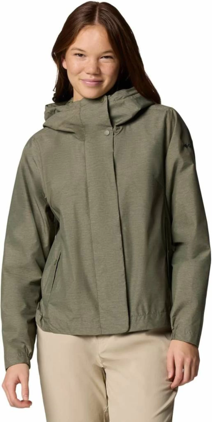 Columbia Women's Lillian Ridge II Water-Resistant Hiking Short Jacket – Lightweight Outdoor Windbreaker for Active Adventures