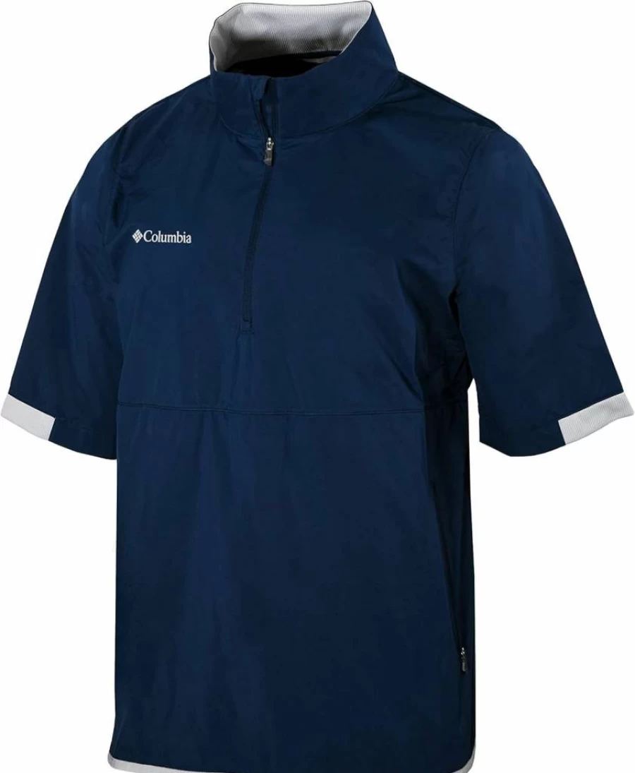 Columbia Men's Big Shot Golf Windbreaker - Lightweight Water-Resistant Jacket for Outdoor Sports