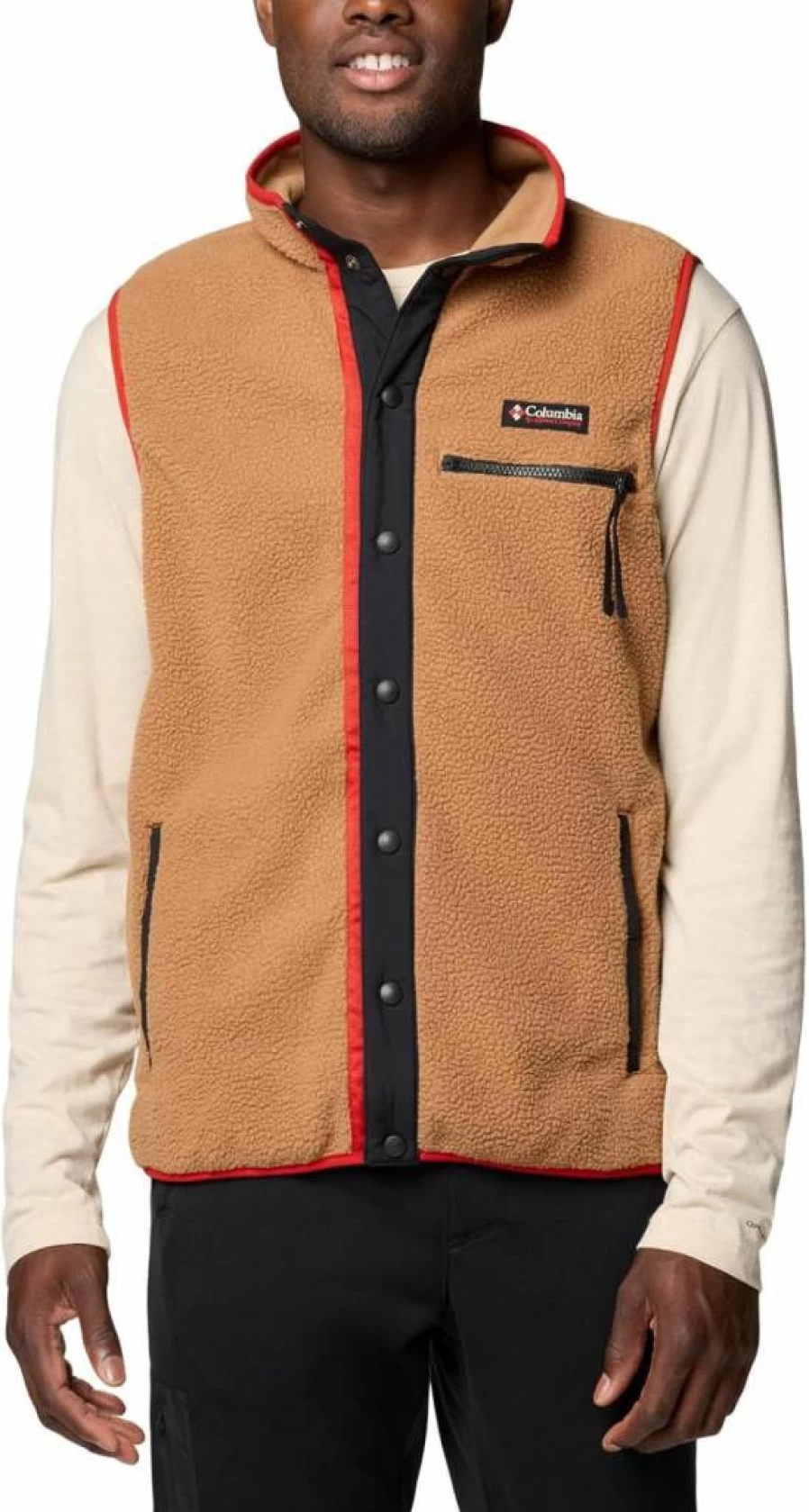 Columbia Men's Helvetia II Insulated Vest - Lightweight Outdoor Puffer Jacket for Hiking & Camping