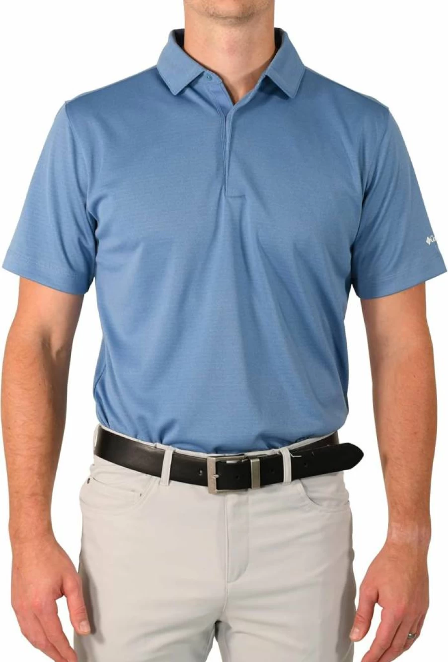 Columbia Men's Fair Game Golf Polo Shirt – Moisture-Wicking & UV Protection Performance Top