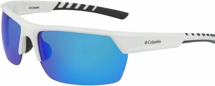 Columbia Men's Peak Racer Rectangular Sunglasses – UV Protection, Lightweight & Stylish Outdoor Shades