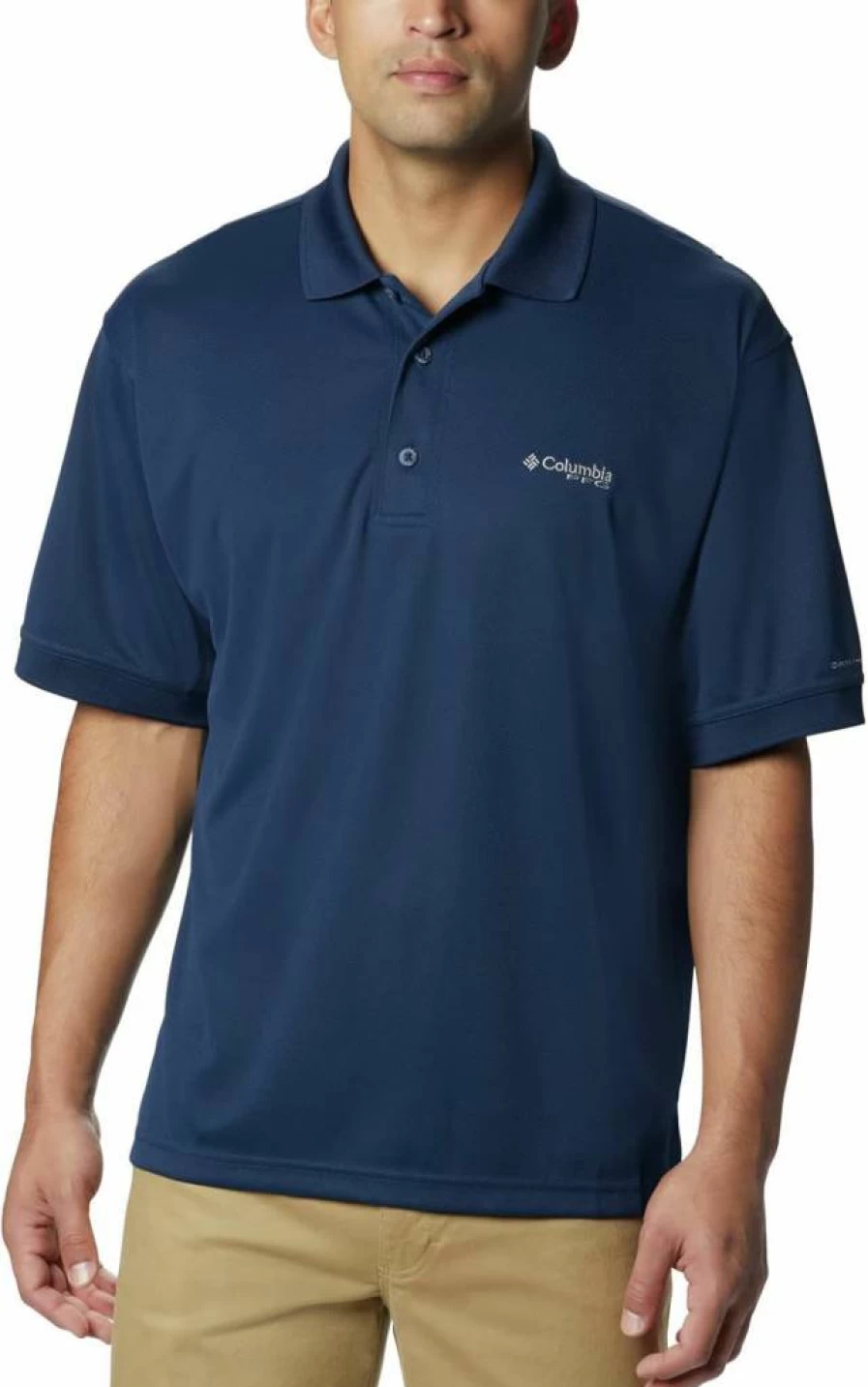 Columbia Men's Perfect Cast Fishing Polo Shirt – Quick-Dry, UV Protection & Comfort Fit