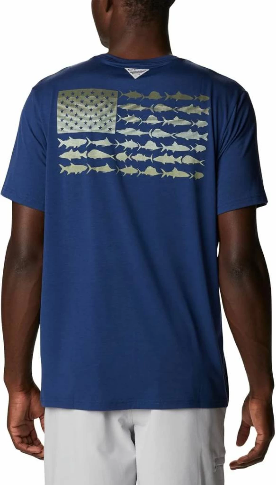 Columbia Men's PFG Short Sleeve Fishing Shirt - Quick-Dry UV Protection Tech Tee